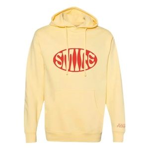Authentic Katy Perry limited edition gold/yellow smile album hoodie/sweatshirt